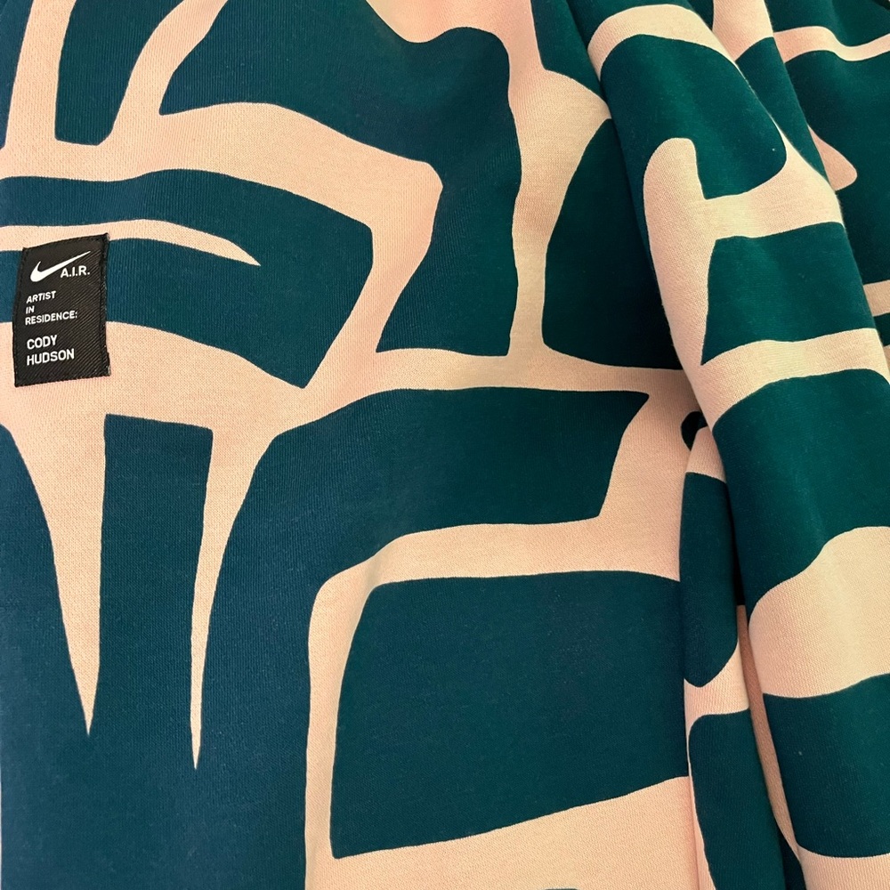 Nike Kids Teal and Pink Loose Fit Shorts